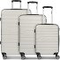  Seattle 4 wielen Kofferset 3-delig variant stone-grey