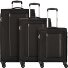  Blazing Ride 4 wielen Kofferset 3-delig met uitbreidingsplooi variant black-grey