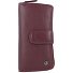  Sponsachtig portefeuille leer 9,5 cm variant bordeaux