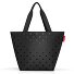 Shopper tas M 51 cm variant glossy dots black Shopper tas M 51 cm variant glossy dots black