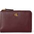  Portemonnee Leder 12 cm variant dark garnet