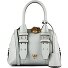  Bowling Bag Handtas Leer 21 cm variant grigio silver