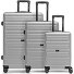  Essentials 08 3-SET 4 wielen Kofferset 3-delig variant silver-colored 2