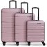  Munich 4.0 4-wiel kofferset, 3-delig met stretchvouw variant shiny rose shiny