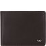  Polo Portemonnee RFID-bescherming Leder 12 cm variant dunkelbraun