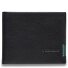  Monaco Portemonnee RFID-bescherming Leer 12.5 cm variant nero