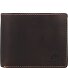  Tornado Portemonnee RFID-bescherming Leer 12 cm variant teak brown