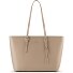  Bologna leeren XL-Shopper Tas, 35 cm variant sand