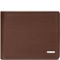  Leather Essentials QF portemonnee RFID leer 12 cm uitklapbaar variant cognac