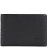  Prato Portemonnee RFID Leer 10 cm variant schwarz