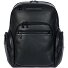  Roadster Zakelijke rugzak Leer 38 cm Laptop compartiment variant black