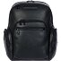  Roadster Zakelijke rugzak Leer 38 cm Laptop compartiment variant black