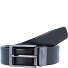  Omkeerbare riem leer variant schwarz-cognac | 110 cm