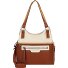 Jule schoudertas 32 cm variant mixed cognac Jule schoudertas 32 cm variant mixed cognac