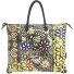  G3 Schoudertas Leer 44 cm variant green flower embroidery