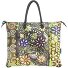 G3 Plus Schoudertas Leer 44 cm variant green flower embroidery G3 Plus Schoudertas Leer 44 cm variant green flower embroidery