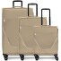 taska 4-wiel kofferset 3-delig met rekbare vouw variant taupe taska 4-wiel kofferset 3-delig met rekbare vouw variant taupe
