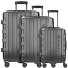  Galatea 4 Rollen Kofferset 3st. variant schwarz