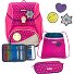 Alpha Neon Safety Schooltas set 4-delig variant pink glow Alpha Neon Safety Schooltas set 4-delig variant pink glow