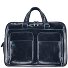 Blauwe vierkante aktetas Leer 41 cm Laptopvak variant nachtblau Blauwe vierkante aktetas Leer 41 cm Laptopvak variant nachtblau