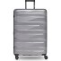  Reis trolley op 4 wielen L 75 cm met uitbreidingsplooi variant arctic silver metallic