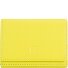  Leren portemonnee 10 cm variant citrus yellow