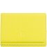  Leren portemonnee 10 cm variant citrus yellow
