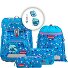  Fit Schooltas set 5-delig variant Dolphin Finja