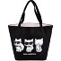  Ikon omkeerbare shopper 50 cm variant black