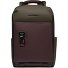  Harper Dagrugzak Leer 44 cm Laptop compartiment variant green-dark brown