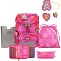  ErgoFlex Schooltas set 5-delig variant Roses