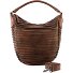 Geribbelde Animal S Schoudertas Leer 33 cm variant toffee Geribbelde Animal S Schoudertas Leer 33 cm variant toffee