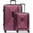  Essentials 14 4-wiel kofferset 2 stuks laptopvak met rekbare vouw variant aubergine metallic