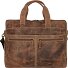  Vintage aktetas leer 42 cm Laptop compartiment variant brown