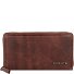  PT16-10369 Leren portemonnee 20 cm variant brown