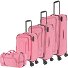 Boja 4 wielen Kofferset 4-delig variant pink Boja 4 wielen Kofferset 4-delig variant pink
