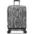  EZ Fashion 4 wielen Trolley M 66 cm met uitbreidingsplooi variant zebra