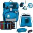  Neo Exklusiv Safety Light Schooltas set 5-delig variant Polar Blue