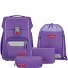  Basis Schooltas set 4-delig variant Set „Purple Konfetti