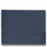  Monaco Portemonnee RFID-bescherming Leer 9 cm variant denim