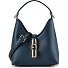  Goccia Mini handtas Leder 18 cm variant grigio blu