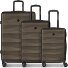  Edition 03 4 wielen Kofferset 3-delig variant chocolate-brown