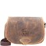  Vintage Jachttas Schoudertas Leer 30 cm variant brown
