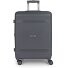  Saori 4 wielen Trolley M 66 cm met uitbreidingsplooi variant gris