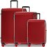 Logic Pro 4 wielen Kofferset 3-delig met uitbreidingsplooi variant deep red metallic