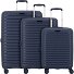 Travel Line 4500 4 wielen Kofferset 3-delig met uitbreidingsplooi variant darkblue
