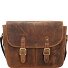  Vintage Messenger Leer 34 cm variant braun