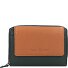  Nappa Portemonnee RFID-bescherming Leer 14 cm variant green-tan