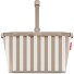  Draagtas boodschappentas 48 cm variant summerstripes coffee