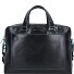  Blauwe Square Briefcase III Leder 40 cm Laptopcompartiment variant black